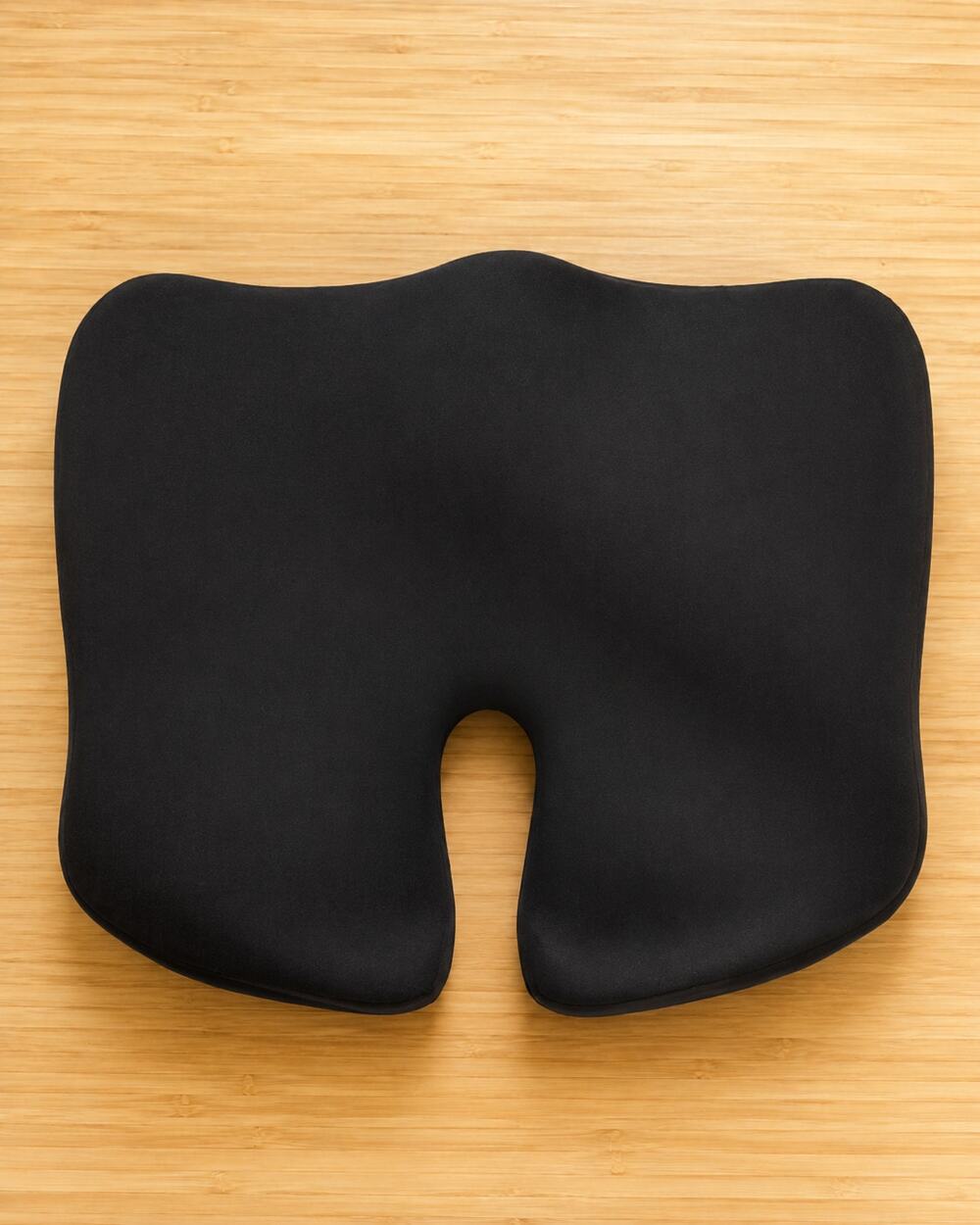 Cushion Lab Ergonomic Memory Foam Seat Cushion Black Standard